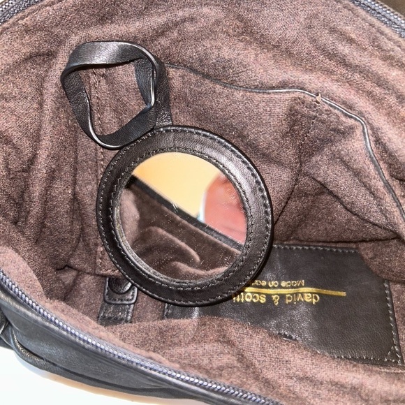 David & scotti Made on earth black purse - super soft - Picture 13 of 14